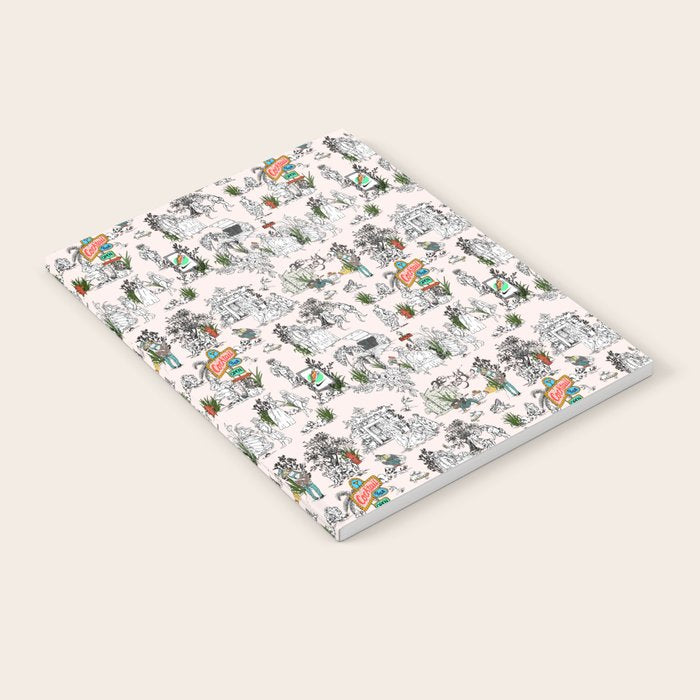 Toile de Jouy modern Notebook Gallery Image 2