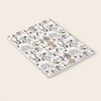 Toile de Jouy modern Notebook Gallery Image 3