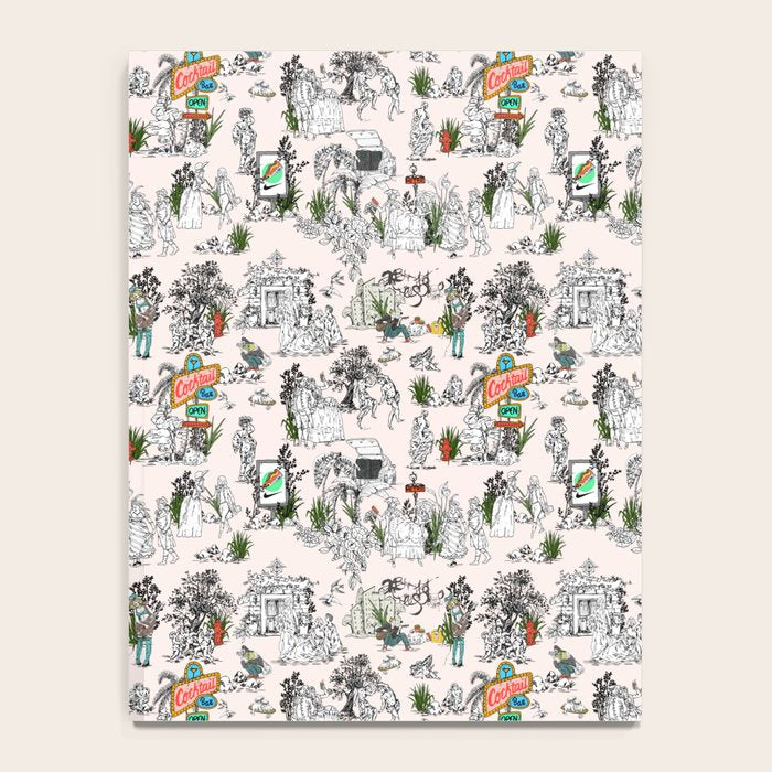 Toile de Jouy modern Notebook Gallery Image 4