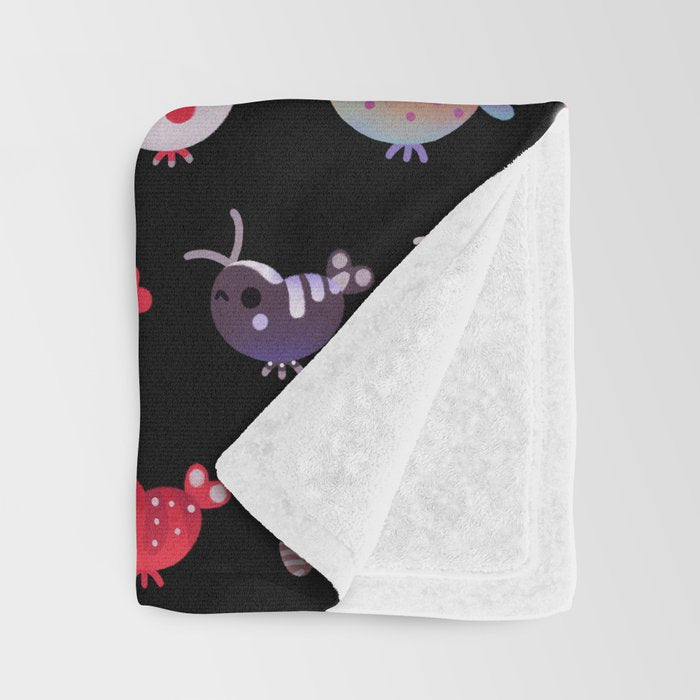 Freshwater shrimp Throw Blanket Gallery Image 3