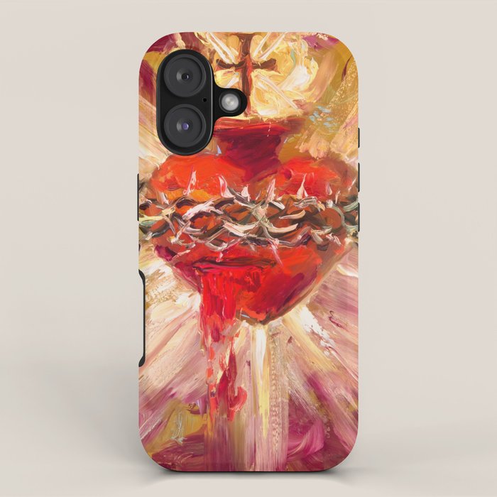 Sacred Heart II iPhone Case Gallery Image 1