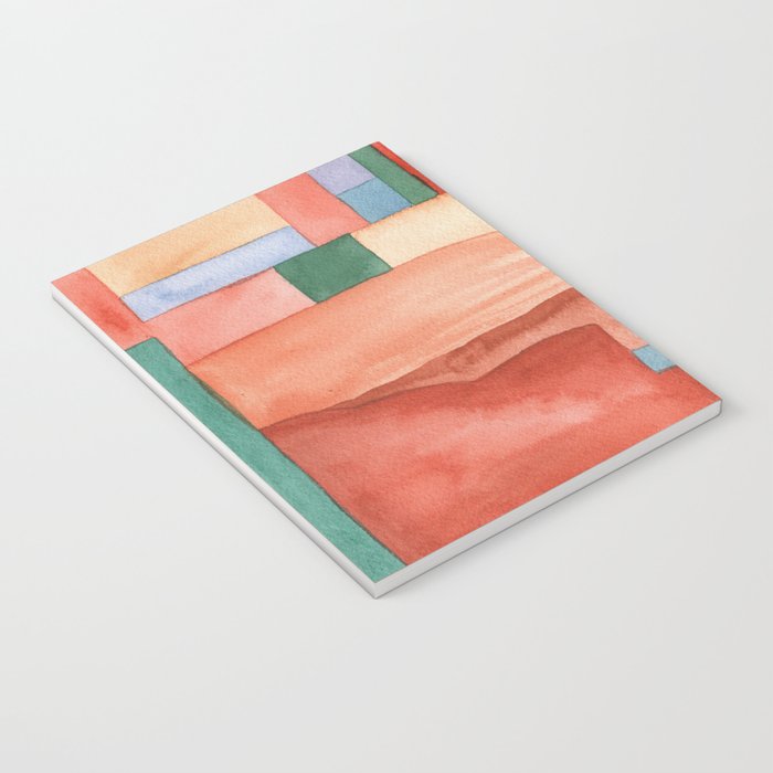 Abstract Desert Landscape Watercolor Notebook Gallery Image 3