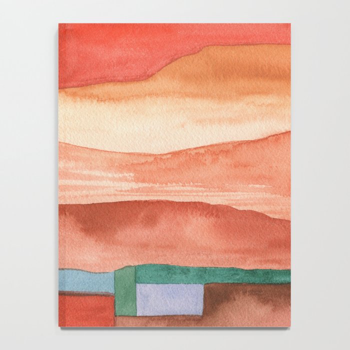 Abstract Desert Landscape Watercolor Notebook Gallery Image 4