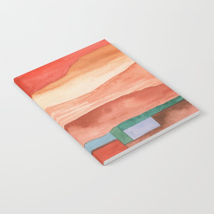Abstract Desert Landscape Watercolor Notebook Gallery Image 2
