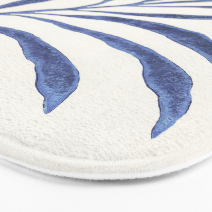 Linocut Branch #1 Bath Mat Gallery Image 3