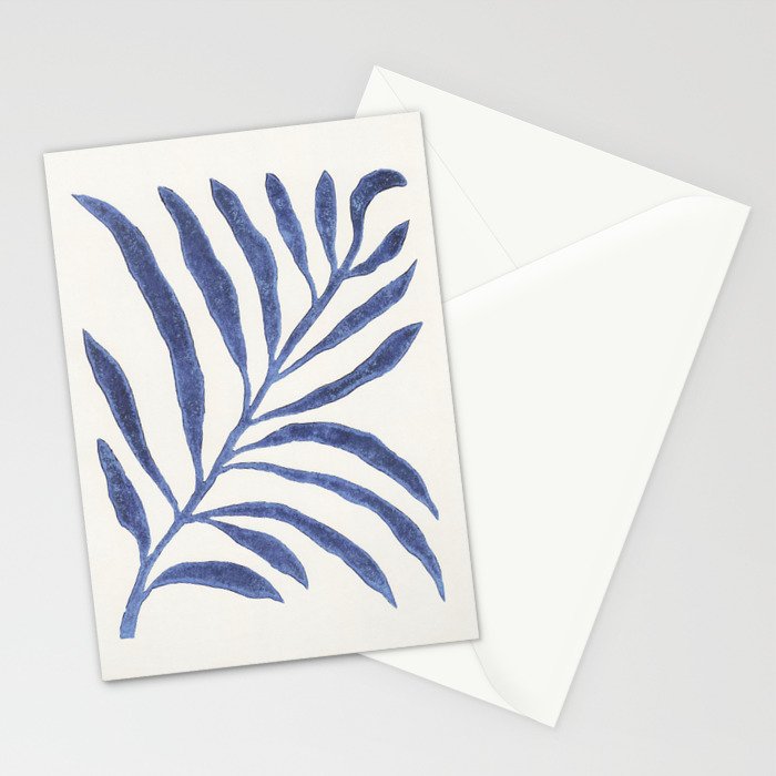 Linocut Branch #1 Stationery Card Gallery Image 2