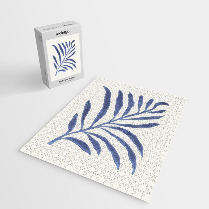 Linocut Branch #1 Jigsaw Puzzle Gallery Image 2