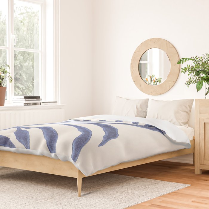 Linocut Branch #1 Duvet Cover Gallery Image 2