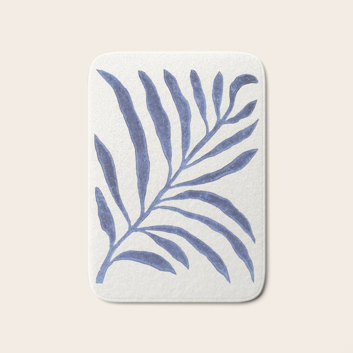 Linocut Branch #1 Bath Mat Gallery Image 1