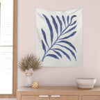 Linocut Branch #1 Wall Tapestry Gallery Image 2