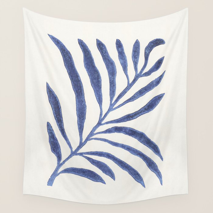 Linocut Branch #1 Wall Tapestry Gallery Image 1