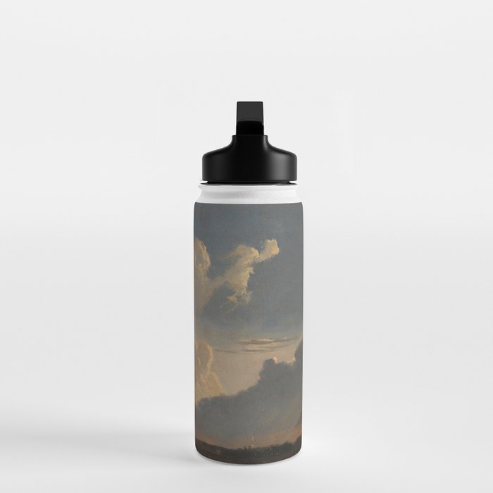 "Cloud Study" by Knud Baade, circa 1830s Water Bottle Gallery Image 3