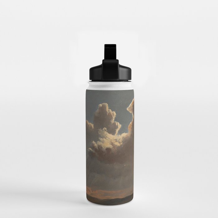 "Cloud Study" by Knud Baade, circa 1830s Water Bottle Gallery Image 2