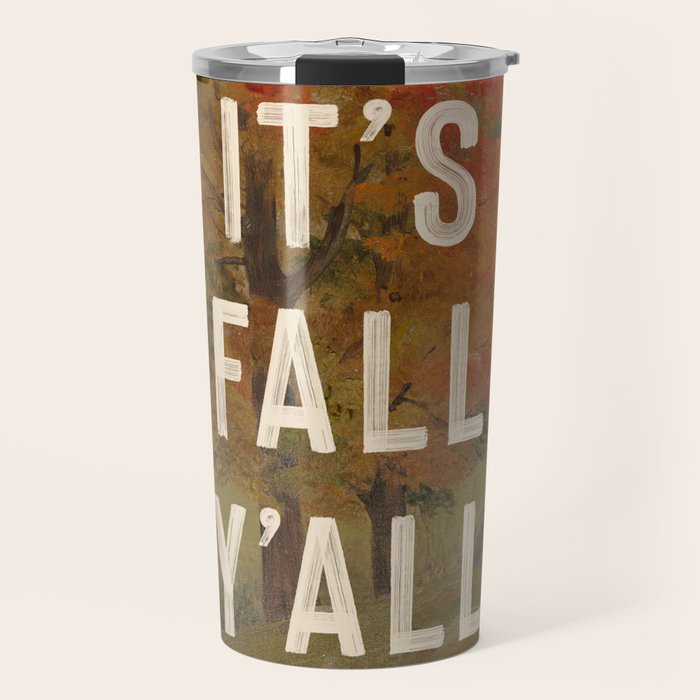 It's Fall Y'All Travel Mug Gallery Image 1