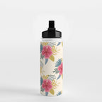 Tropical Floral Water Bottle Gallery Image 2