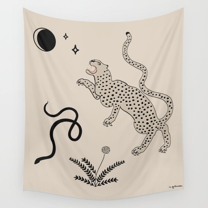 Desert Prey Wall Tapestry Gallery Image 4