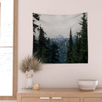 Glacier Peak Wall Tapestry Gallery Image 2