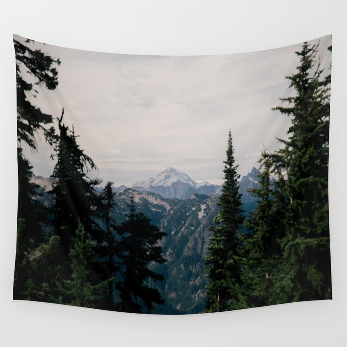 Glacier Peak Wall Tapestry Gallery Image 4