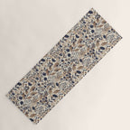 Moody Blooms Dark Neutral Yoga Mat Gallery Image 1