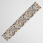 Moody Blooms Dark Neutral Table Runner Gallery Image 3
