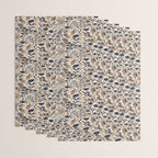 Moody Blooms Dark Neutral Wrapping Paper Gallery Image 3
