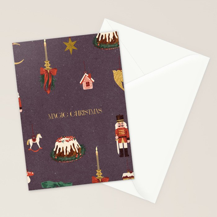 Cozy Christmas Things Stationery Card Gallery Image 2