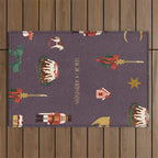 Cozy Christmas Things Outdoor Rug Gallery Image 1