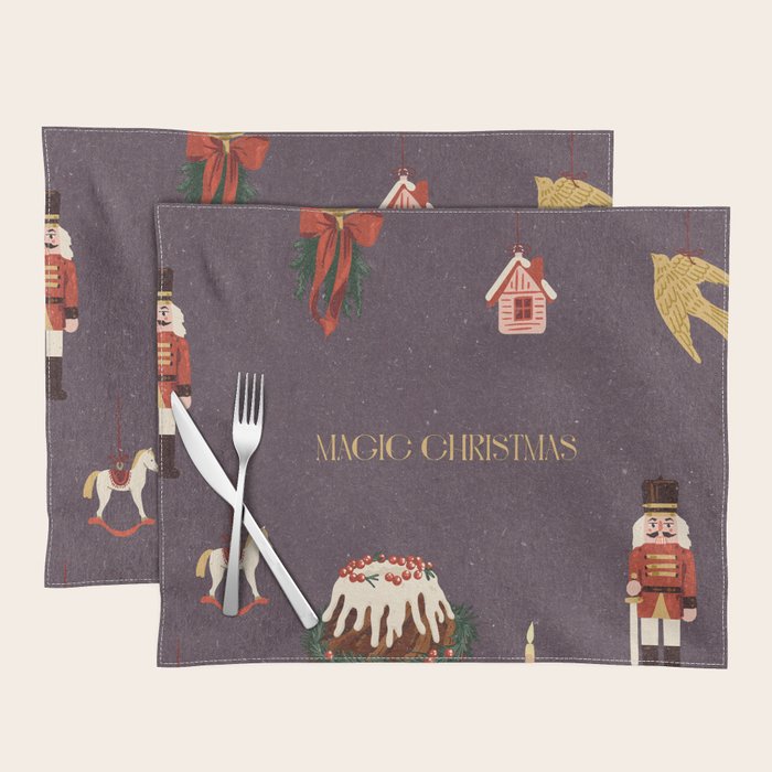 Cozy Christmas Things Placemat Gallery Image 1