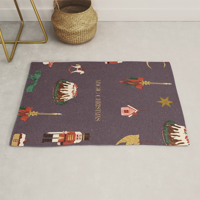 Cozy Christmas Things Rug Gallery Image 1