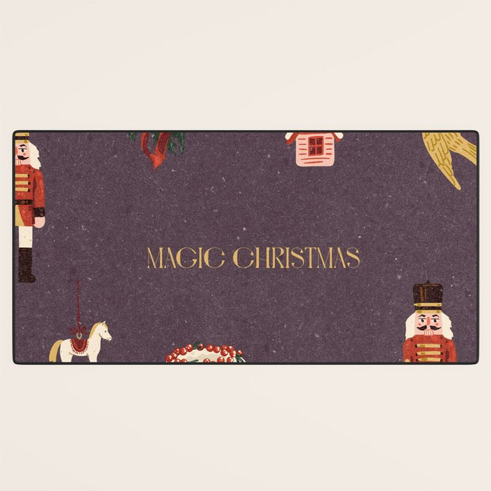 Cozy Christmas Things Desk Mat Gallery Image 3