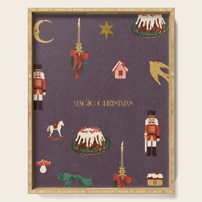 Cozy Christmas Things Serving Tray Gallery Image 1