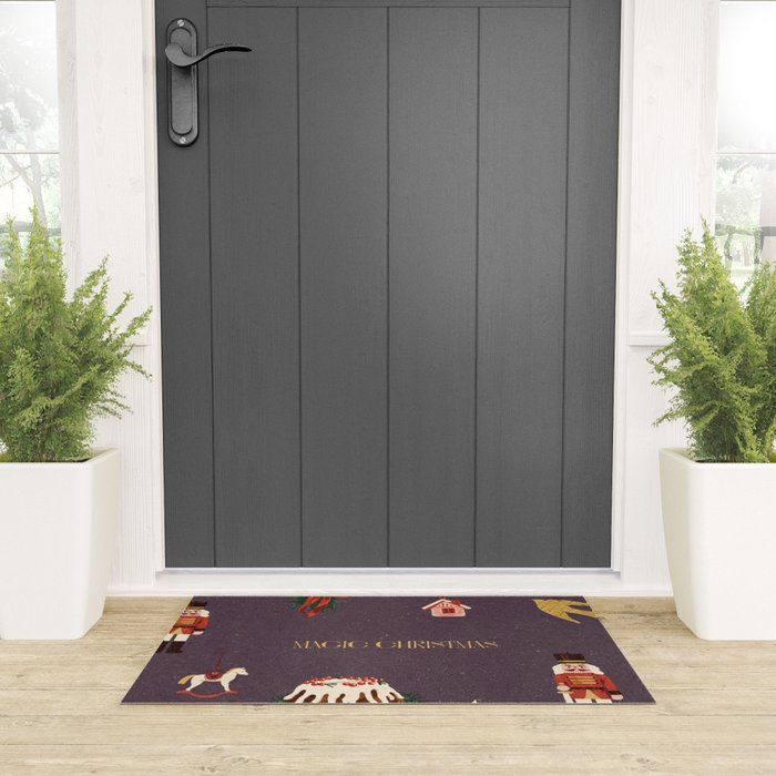 Cozy Christmas Things Welcome Mat Gallery Image 3