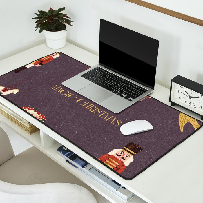 Cozy Christmas Things Desk Mat Gallery Image 2
