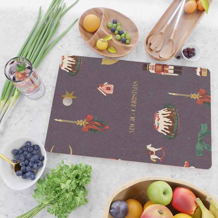 Cozy Christmas Things Cutting Board Gallery Image 2