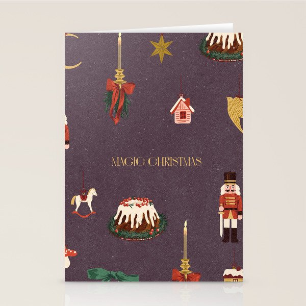 Cozy Christmas Things Stationery Card Gallery Image 2
