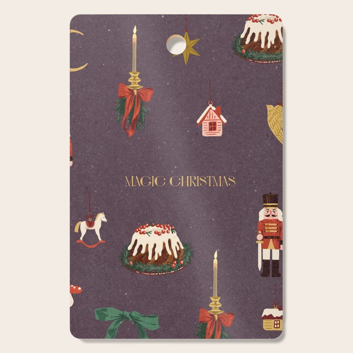Cozy Christmas Things Cutting Board Gallery Image 1