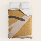 ABSTRACT ALPHABET / Script T Comforter Gallery Image 6