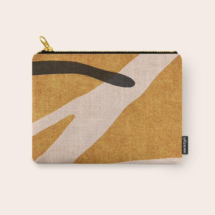 ABSTRACT ALPHABET / Script T Carry All Pouch Gallery Image 1