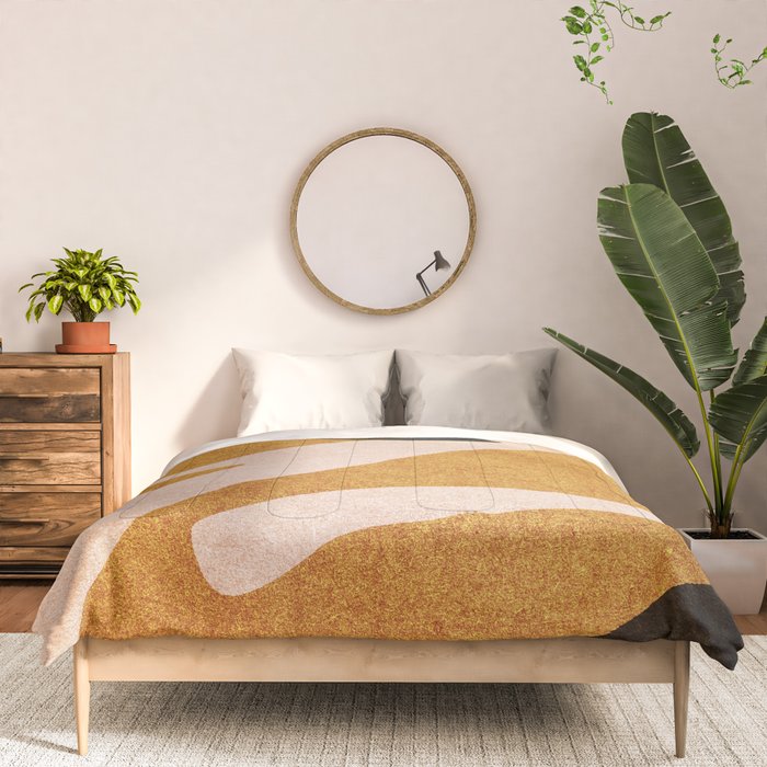 ABSTRACT ALPHABET / Script T Comforter Gallery Image 3