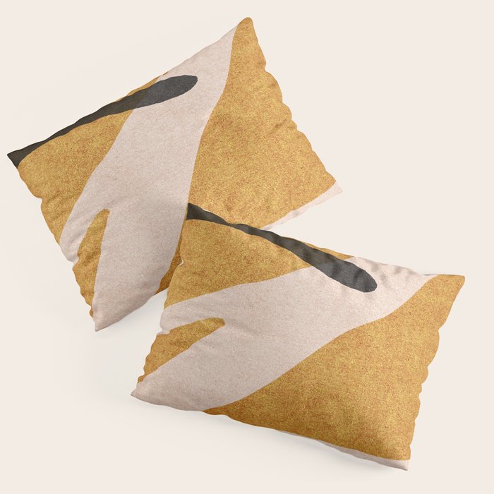 ABSTRACT ALPHABET / Script T Pillow Sham Gallery Image 3