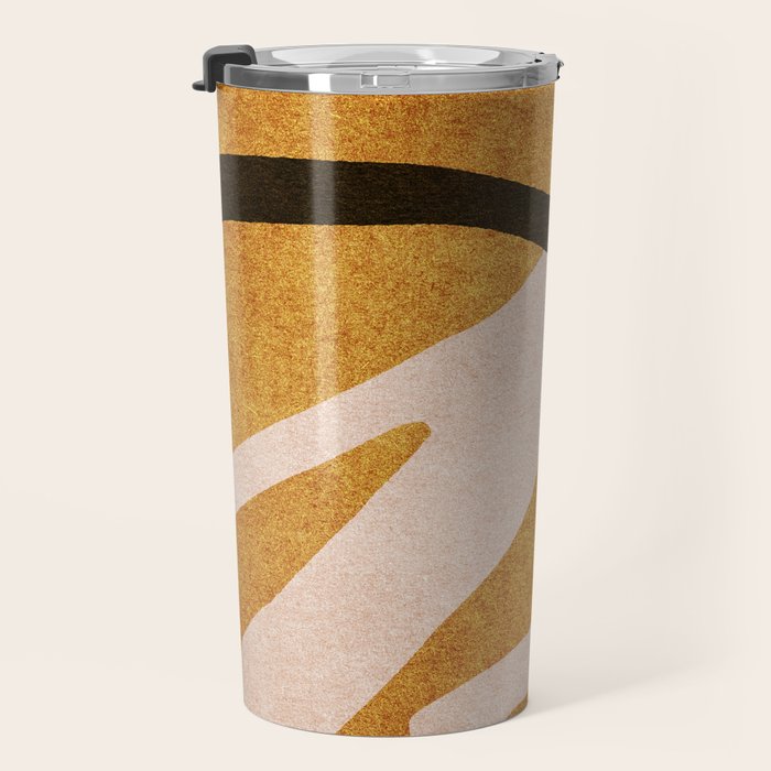 ABSTRACT ALPHABET / Script T Travel Mug Gallery Image 3