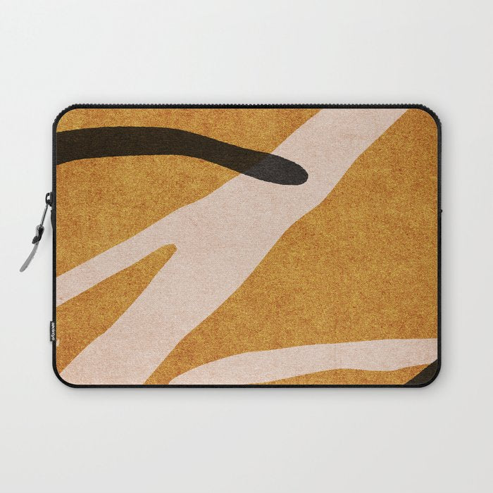 ABSTRACT ALPHABET / Script T Laptop Sleeve Gallery Image 1