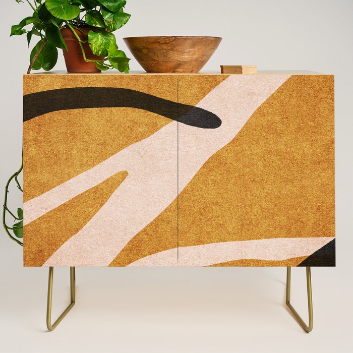 ABSTRACT ALPHABET / Script T Credenza Gallery Image 1