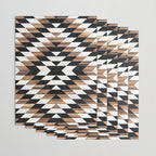 Urban Tribal Pattern No.13 - Aztec - Concrete and Wood Wrapping Paper Gallery Image 3
