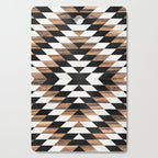 Urban Tribal Pattern No.13 - Aztec - Concrete and Wood Cutting Board Gallery Image 1