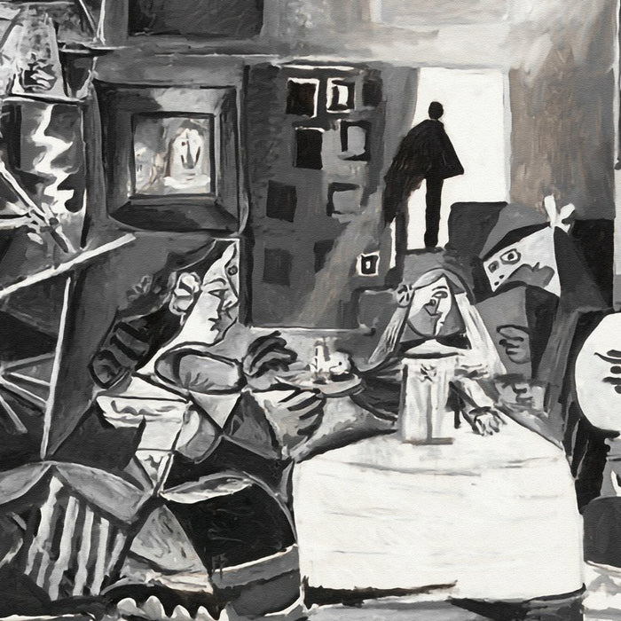 PIcasso The Maids Of Honor, Las Meninas, after Velázquez, 1957 Artwork Reproduction, Tshirts, Coffee Mug Gallery Image 2