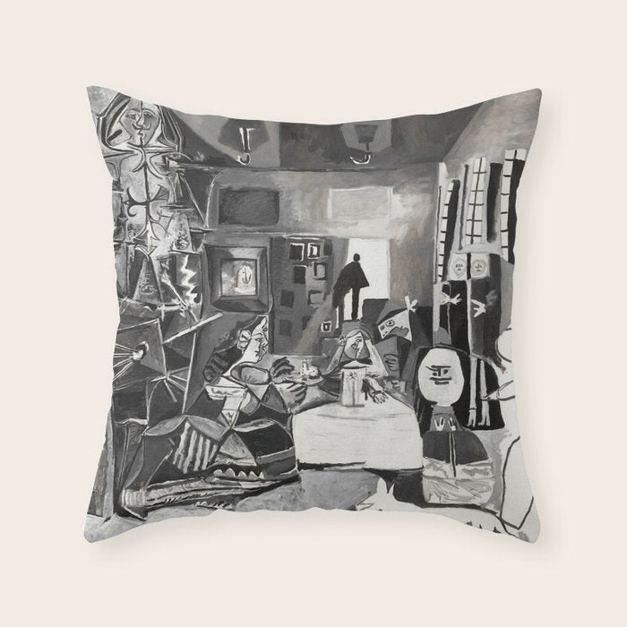 PIcasso The Maids Of Honor, Las Meninas, after Velázquez, 1957 Artwork Reproduction, Tshirts, Throw Pillow Gallery Image 6