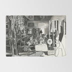 PIcasso The Maids Of Honor, Las Meninas, after Velázquez, 1957 Artwork Reproduction, Tshirts, Rug Gallery Image 2