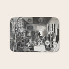 PIcasso The Maids Of Honor, Las Meninas, after Velázquez, 1957 Artwork Reproduction, Tshirts, Bath Mat Gallery Image 1
