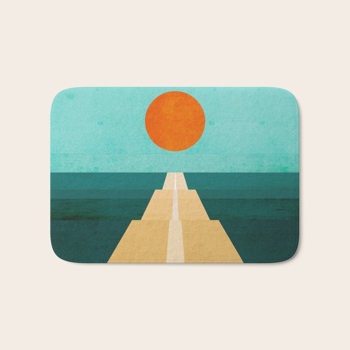 The Road Less Traveled Bath Mat Gallery Image 1